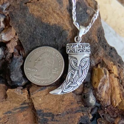 Sterling Bear Claw Pendant - Image 3