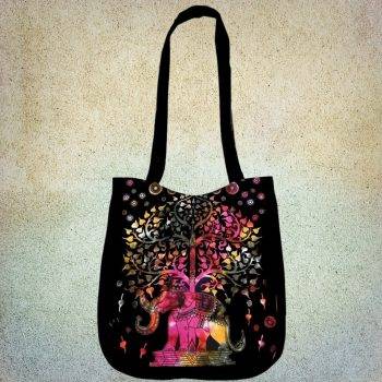 Multicolored Elephant Bag