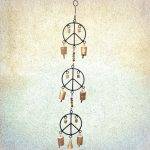 Peace Signs Wind Chime