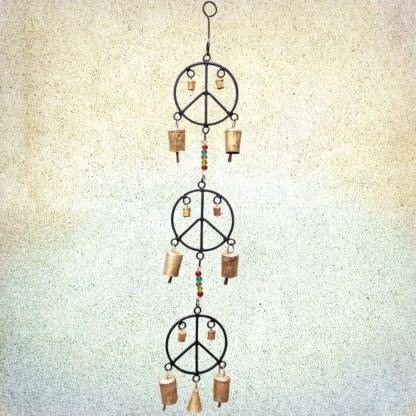 Peace Signs Wind Chime