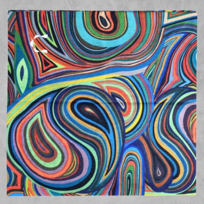 Infinity Bandana-Colorful Swirls