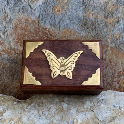 Box with Brass Butterfly