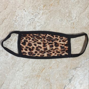Mask- 100% Cotton Leopard
