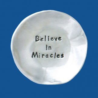 Pewter Miracles Charm Bowl