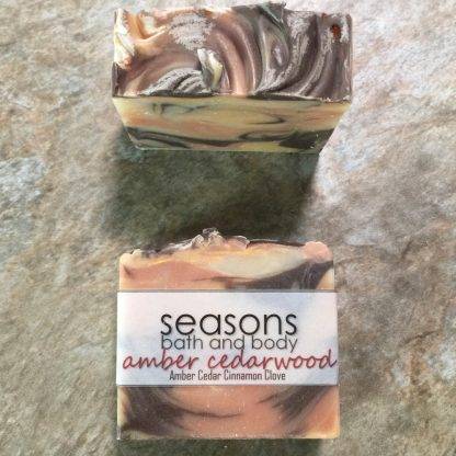 Amber Cedarwood Natural Soap