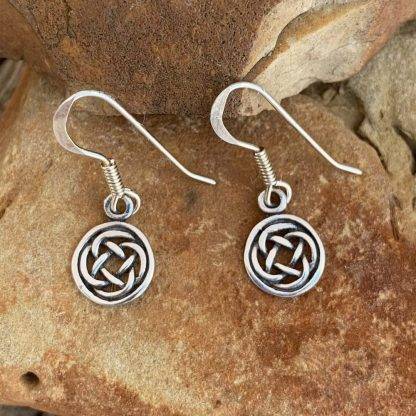 Sterling Celtic Weave Earrings