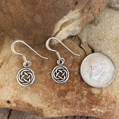 Sterling Celtic Weave Earrings