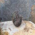 Jasper Leopard Skin Ring