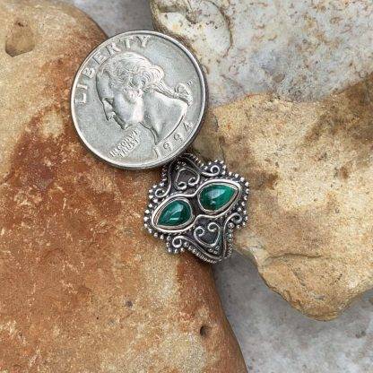 Malachite Sterling Silver Ring