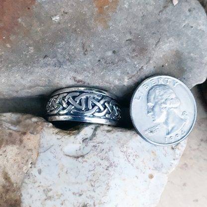 Sterling Celtic Knots Ring