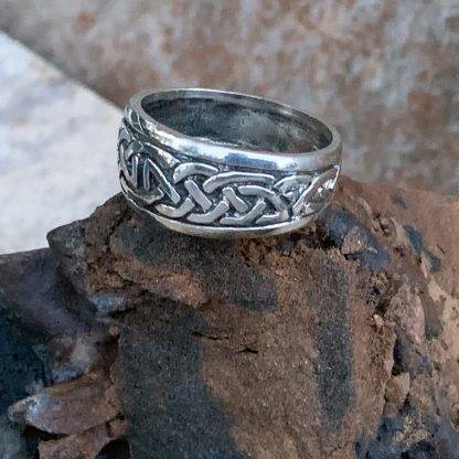 Sterling Celtic Knots Ring