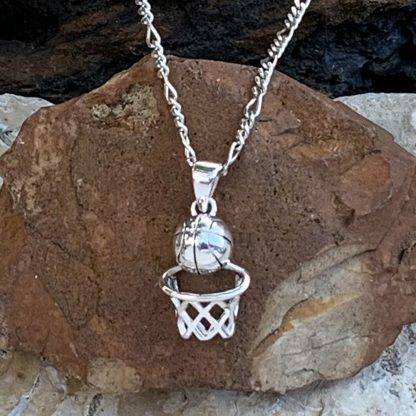 Hoops Basketball Pendant