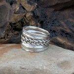 Bali Braided Sterling Band