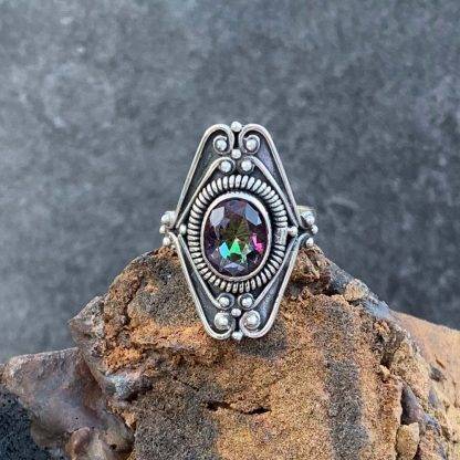 Mystic Topaz Cocktail Ring