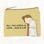 Cat Love Cotton Coin-Purse