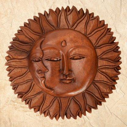 Moon Carved Wall Decor