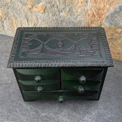 Heart and Shamrock Chest