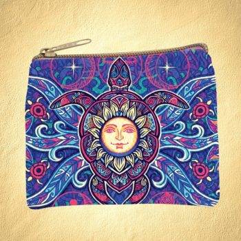 Sun Turtle Coin Purse