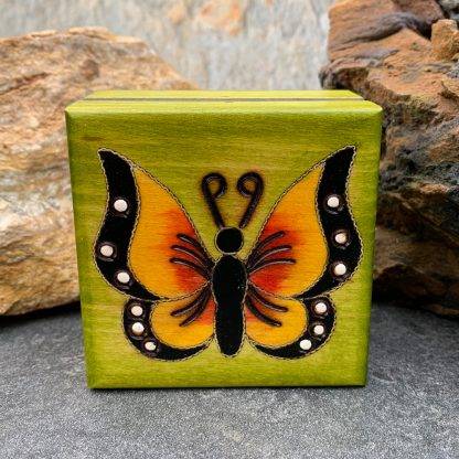 Petite Handcrafted Butterfly Box