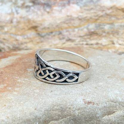 Sterling Celtic Cross Ring