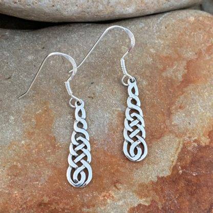 Celtic Knot Waterfall Earrings