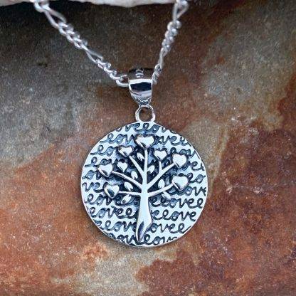 Family Tree Sterling Pendant - GLE-Good Living Essentials