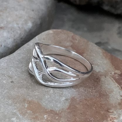 Sterling Silver Weave Ring