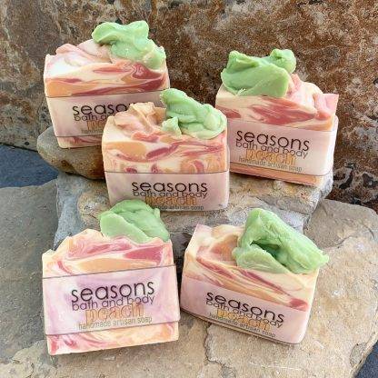 Artisan Natural Peach Soap