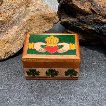 Handcrafted Mini Claddagh Box