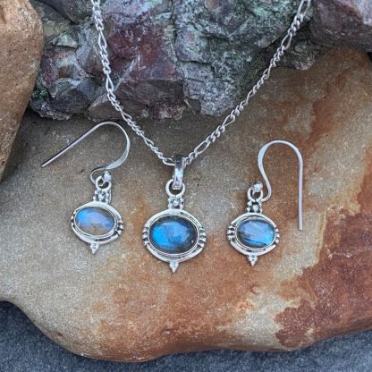 Labradorite & Sterling Jewelry Set