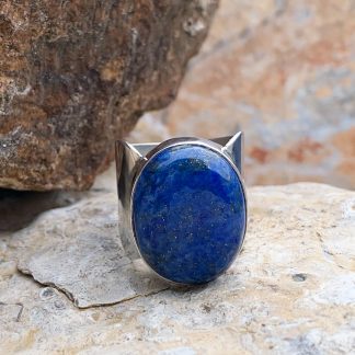 Lapis Lazuli Modern Ring