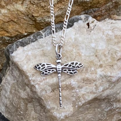 Dragonfly Sterling-Silver Pendant