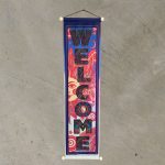 Welcome Sun & Swirls Banner