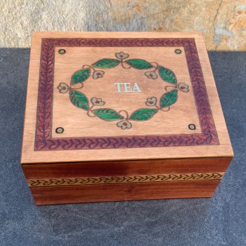 Handcrafted Tea Storage Box