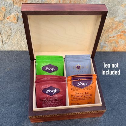 Handcrafted Tea Storage Box