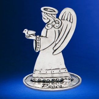 Pewter Angel of Peace