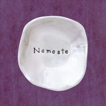 Namaste Pewter Charm Bowl