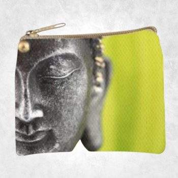 Buddha Print Coin Purse
