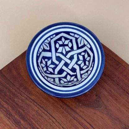 Moroccan Blue Fes Pottery