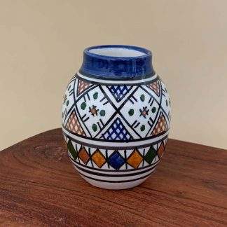 Ceramic Blue Vase