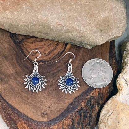 Blue Lapis Lazuli Earrings