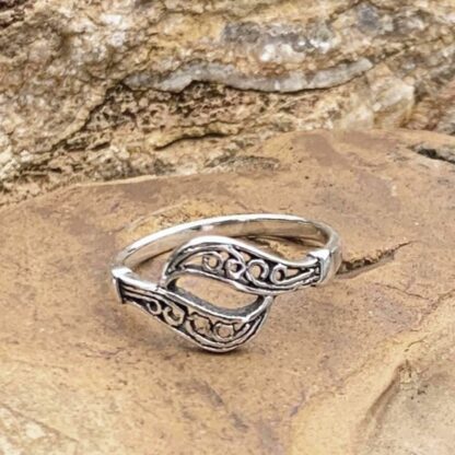 Filigree Sterling Lace Ring