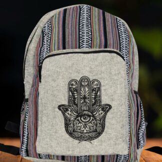 Hamsa Cotton Backpack
