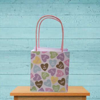 Pastel Hearts Valentine's Gift-Bag