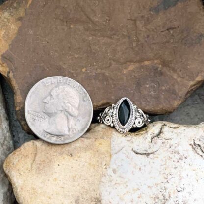 Romantic Black Onyx Ring - Image 3