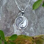 Yin Yang Sterling Pendant