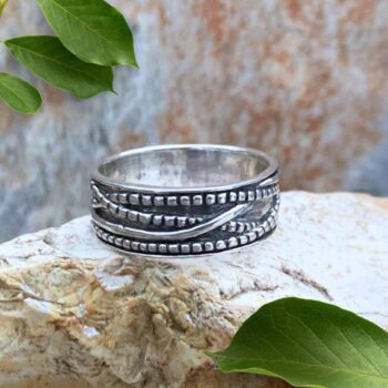 Twisted Rope Sterling Ring