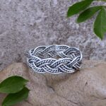 Sterling Bold Braided Ring