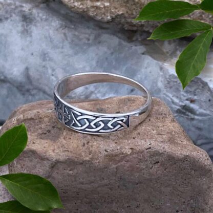 Celtic Cross Sterling Ring