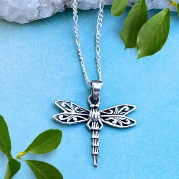 Sterling Silver Dragonfly Pendant